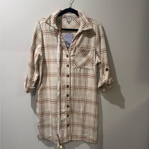 COZY CASUAL | NWT | FALL PLAID DRESS